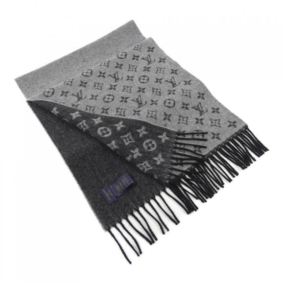 LOUIS VUITTON Black Scarf - Picture 1 of 4